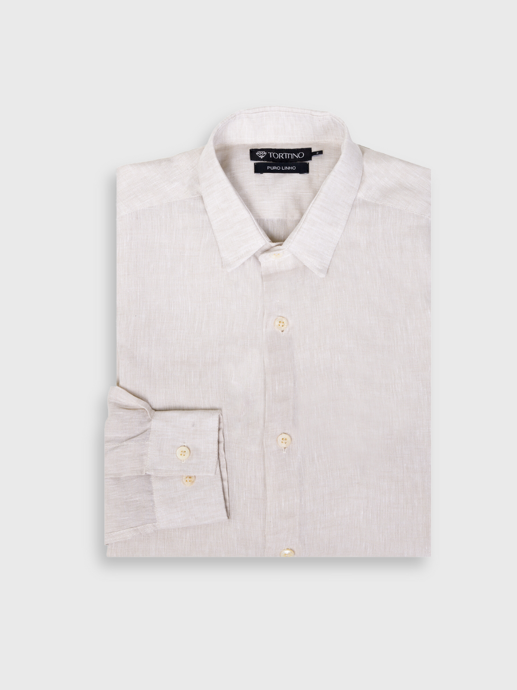 Camisa Puro Linho Natural